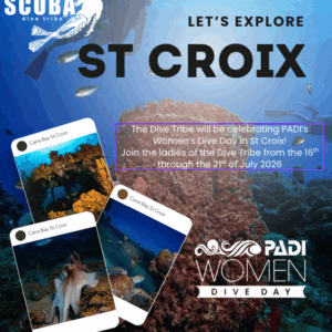 Womens Dive Day with The Dive Tribe in St Croix! July 16-21